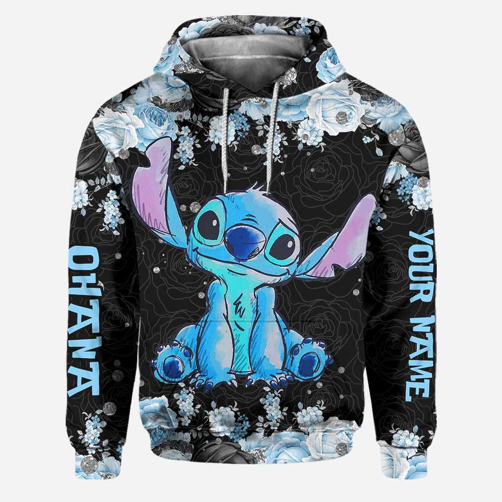 Personalized Ohana Hoodie and Leggings Set Custom Name Gift for Her Hoodie & Leggings GradoCreations