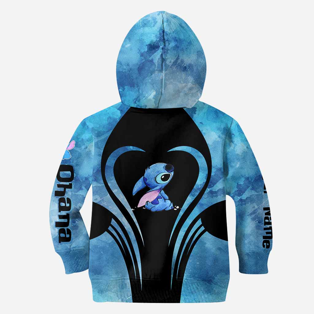 Personalized Hoodie and Leggings Set with Cute Stitch Design for Couple Gift Hoodie & Leggings GradoCreations