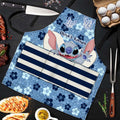 Personalized Floral Ohana Apron Custom Name Gift for Her Apron GradoCreations