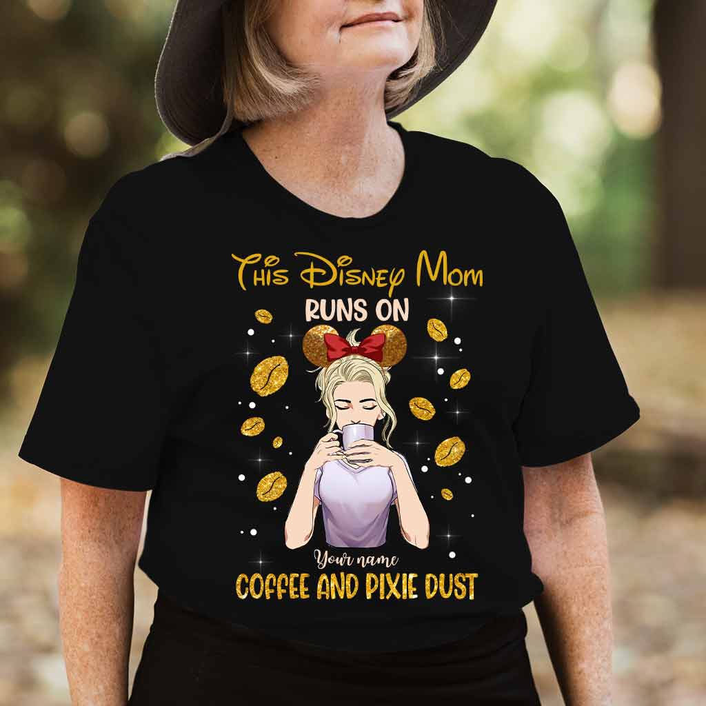 Personalized Coffee Pixie Dust T-Shirt & Hoodie Gift for Mom T-shirt & Hoodie GradoCreations