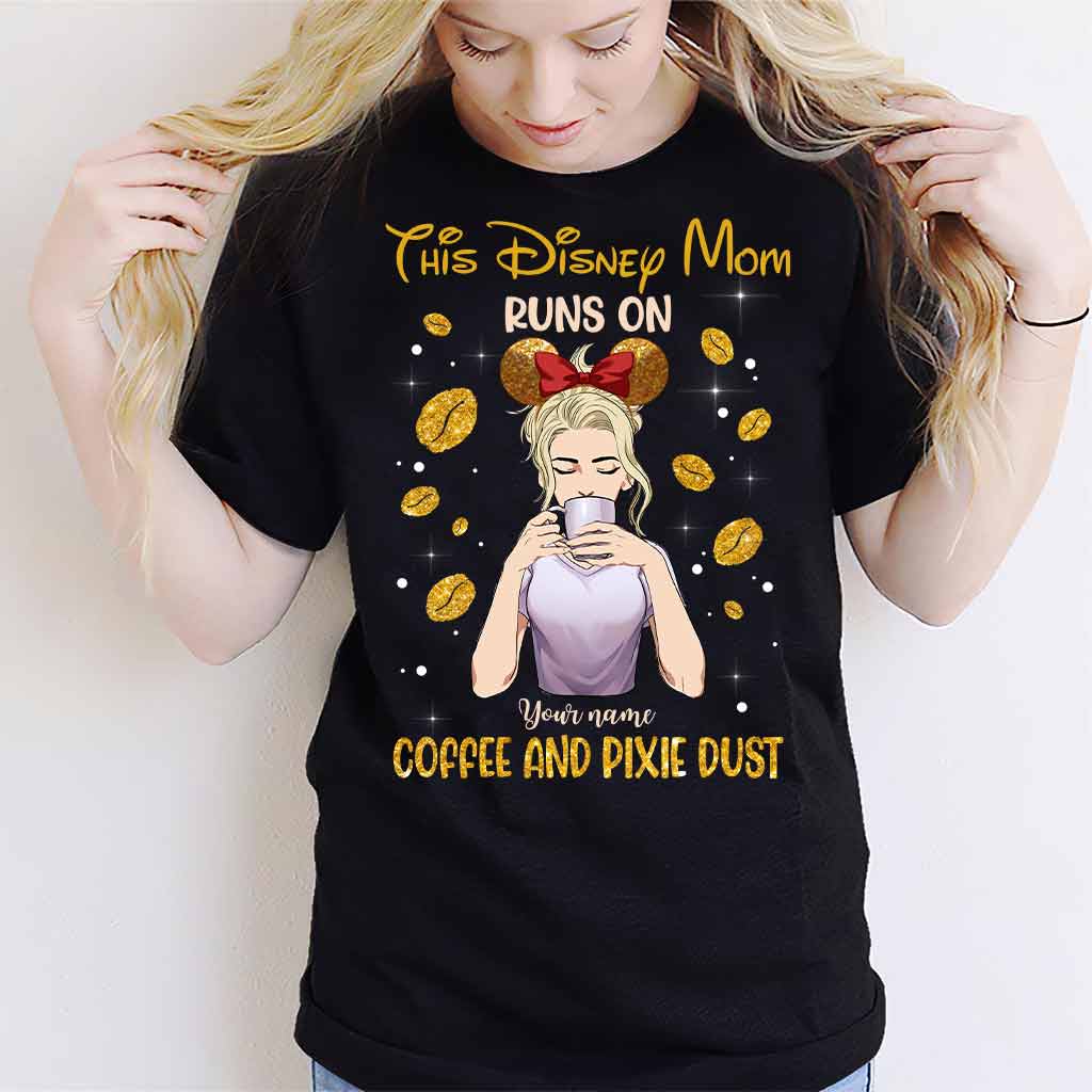 Personalized Coffee Pixie Dust T-Shirt & Hoodie Gift for Mom T-shirt & Hoodie GradoCreations