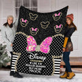Personalized Disney Grandma Mouse Blanket Custom Names Gift Blanket GradoCreations