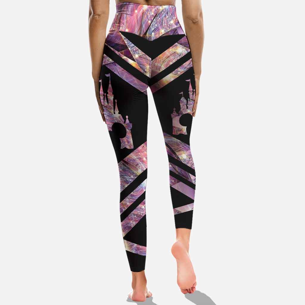 Personalized Magic Themed Cross Tank Top & Leggings Set Cross Tank Top & Leggings GradoCreations