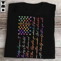 Personalized Mouse Ears Pledge of Allegiance T-shirt & Hoodie for Independence Day T-shirt & Hoodie GradoCreations