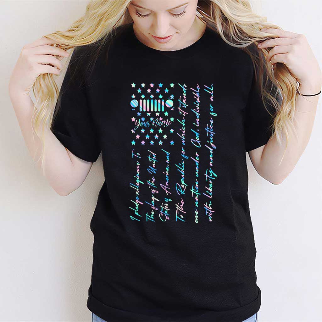 Personalized Independence Day T-shirt & Hoodie with Custom Name T-shirt & Hoodie GradoCreations