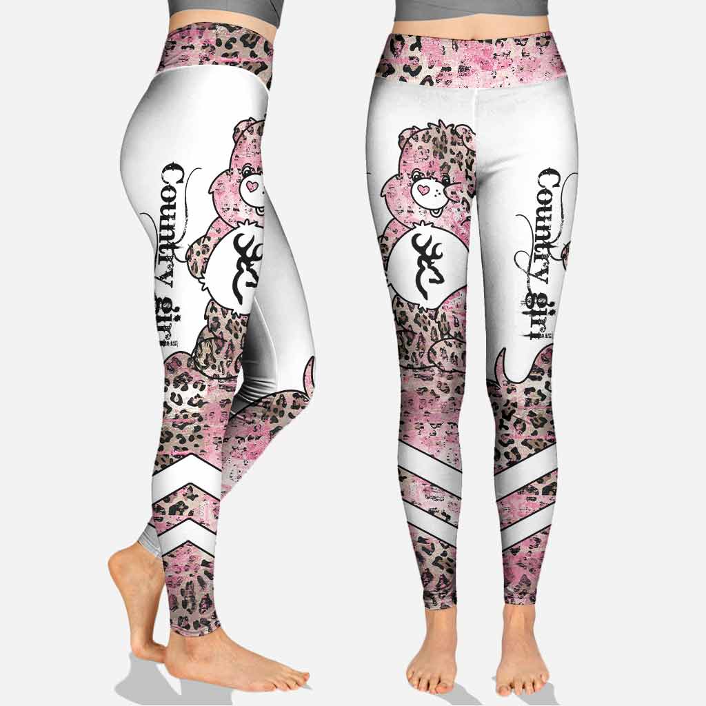 Personalized Country Girl Hunting Hollow Tank Top & Leggings Gift Set Hollow Tank & Leggings GradoCreations