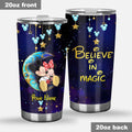 Personalized Believe In Magic Mouse Tumbler Custom Name Gift Tumbler GradoCreations