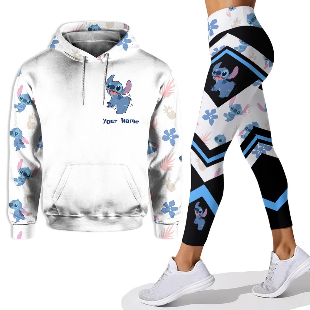 Personalized Ohana Hoodie and Leggings Set for Kids and Adults Hoodie & Leggings GradoCreations