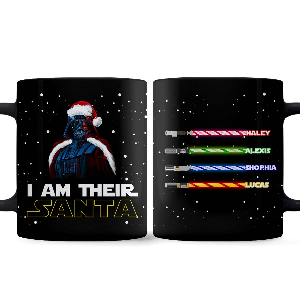 Personalized Christmas Mug with Custom Names for Dad Mug GradoCreations