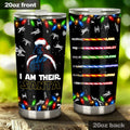 Personalized Christmas Tumbler Custom Name Gift for Dad Tumbler GradoCreations