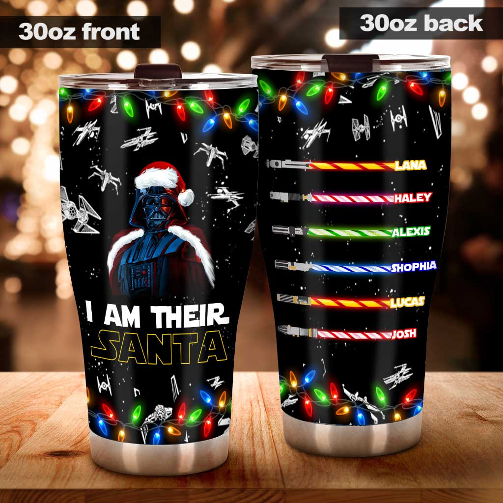 Personalized Christmas Tumbler Custom Name Gift for Dad Tumbler GradoCreations