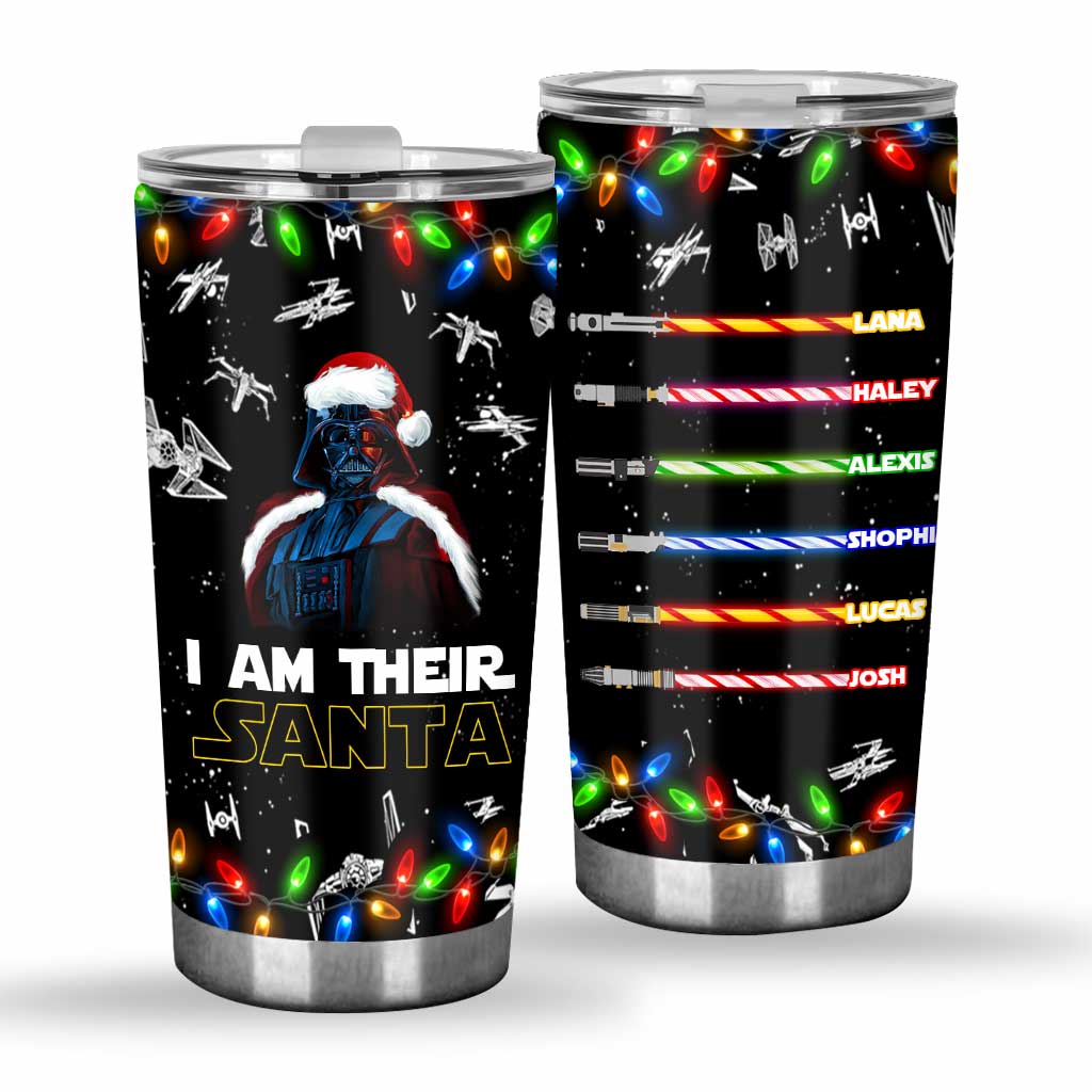 Personalized Christmas Tumbler Custom Name Gift for Dad Tumbler GradoCreations