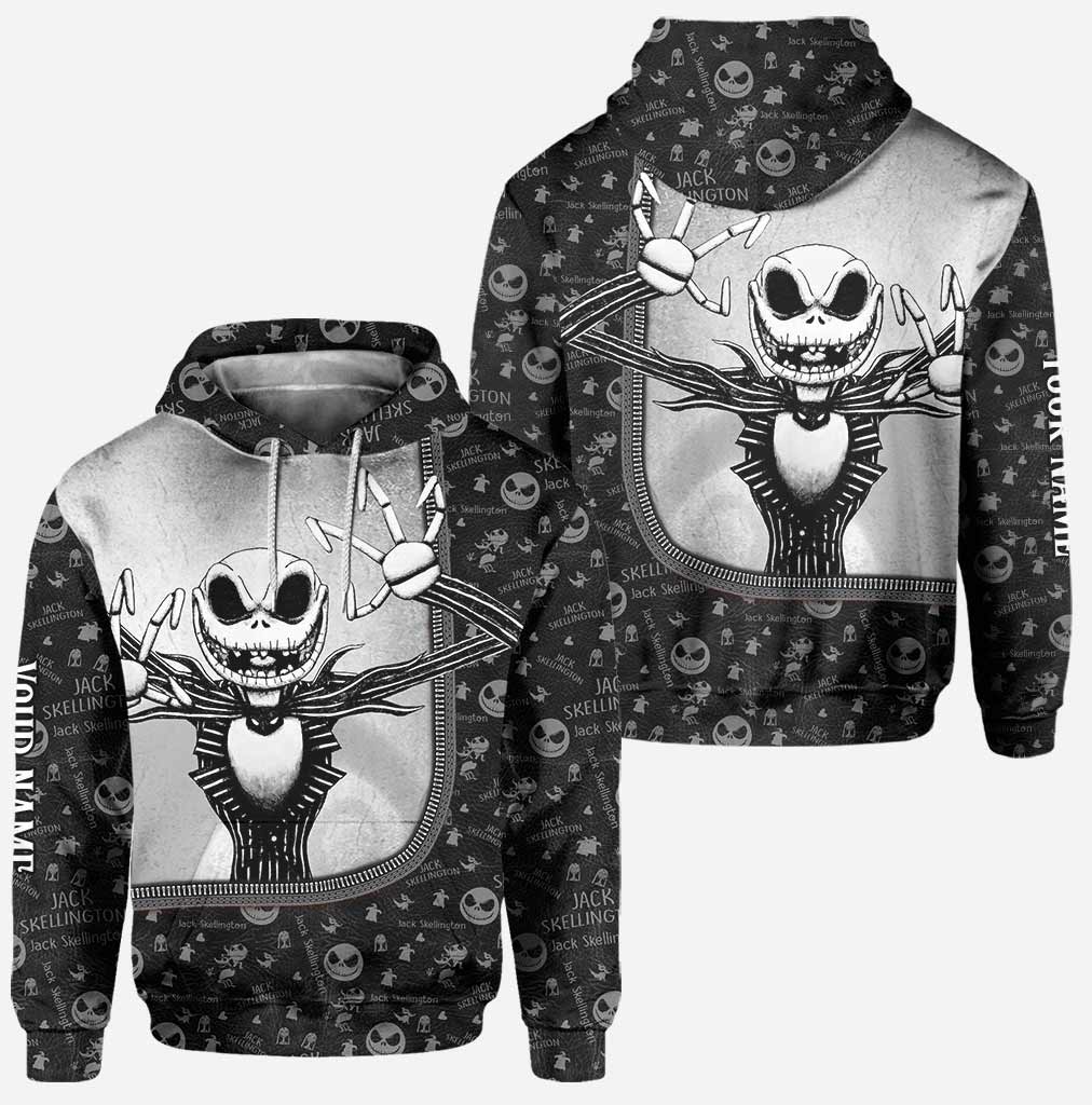 Personalized Halloween Hoodie and Leggings with Custom Name | Spooky Costume Gift Hoodie & Leggings GradoCreations