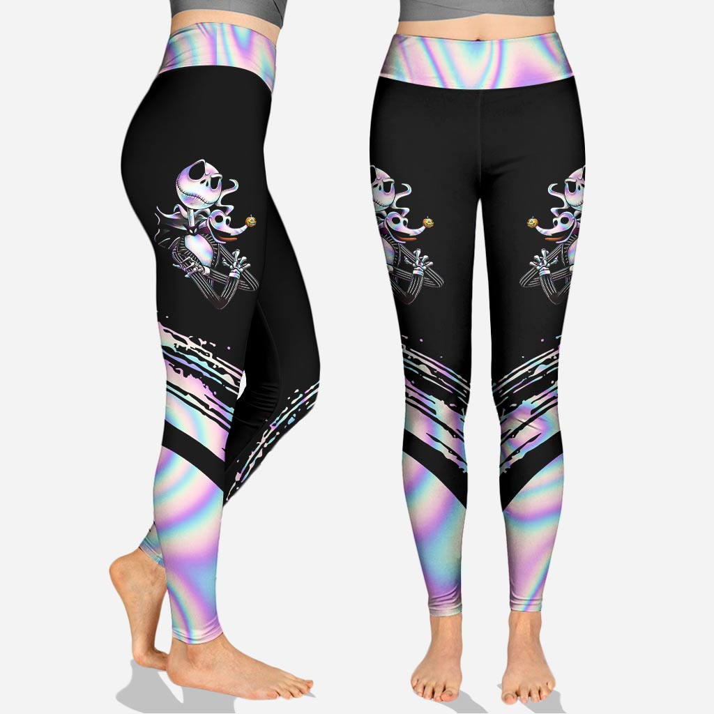 Personalized Nightmare Before Christmas Hoodie & Leggings Set Hoodie & Leggings GradoCreations