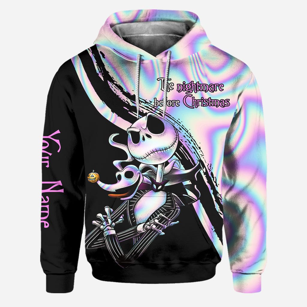 Personalized Nightmare Before Christmas Hoodie & Leggings Set Hoodie & Leggings GradoCreations