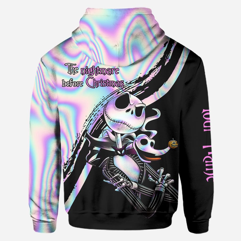 Personalized Nightmare Before Christmas Hoodie & Leggings Set Hoodie & Leggings GradoCreations
