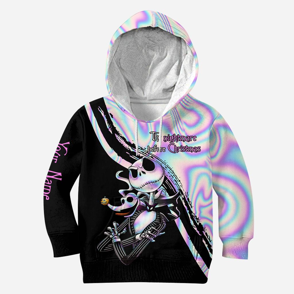 Personalized Nightmare Before Christmas Hoodie & Leggings Set Hoodie & Leggings GradoCreations