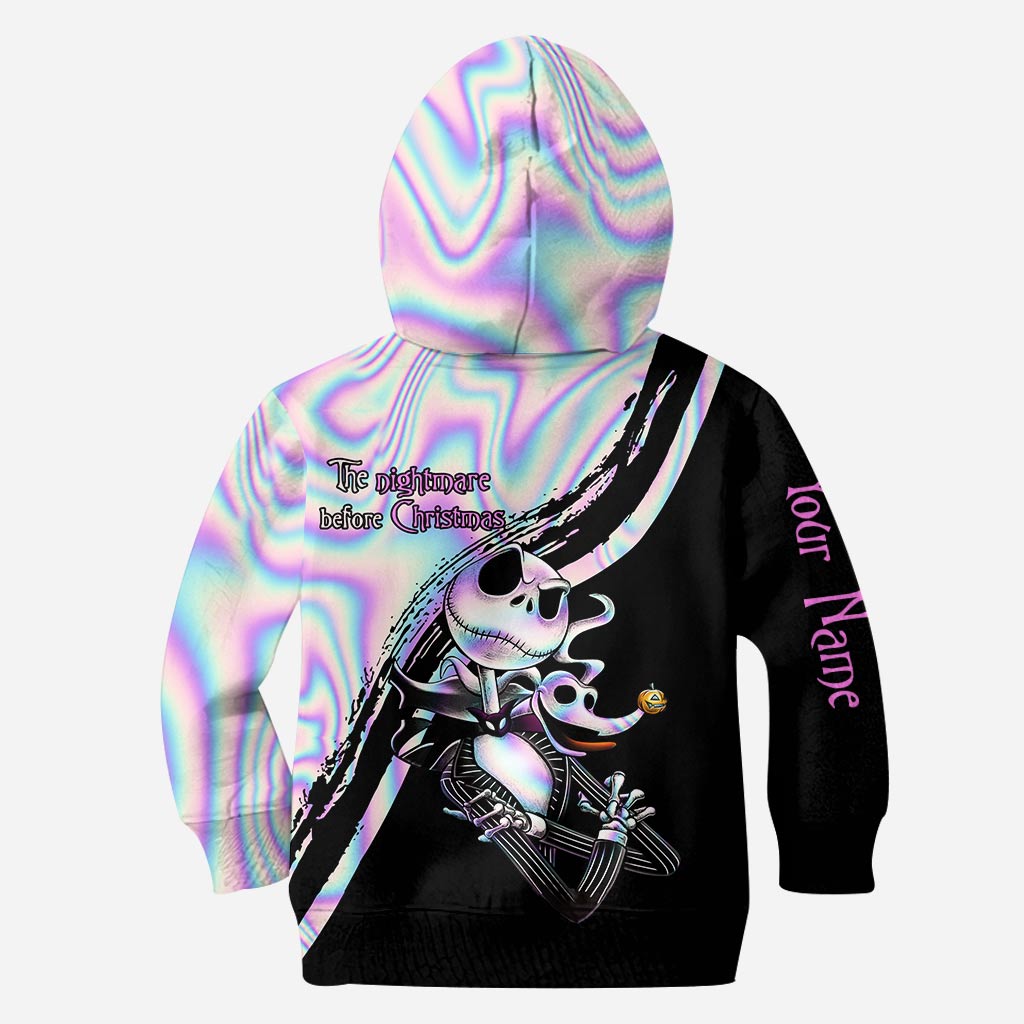 Personalized Nightmare Before Christmas Hoodie & Leggings Set Hoodie & Leggings GradoCreations