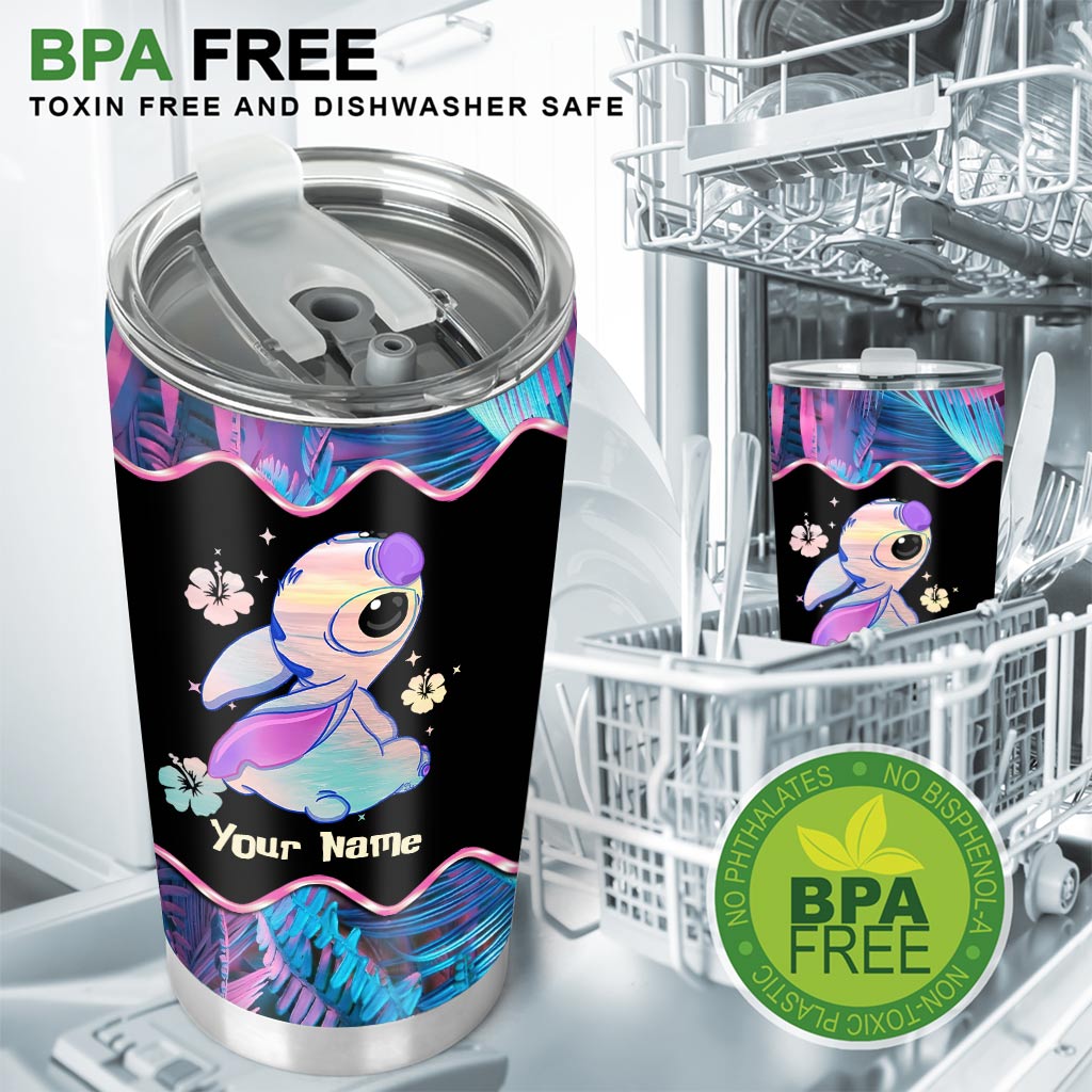 Personalized Ohana Means Family Tumbler Custom Name Gift Tumbler GradoCreations
