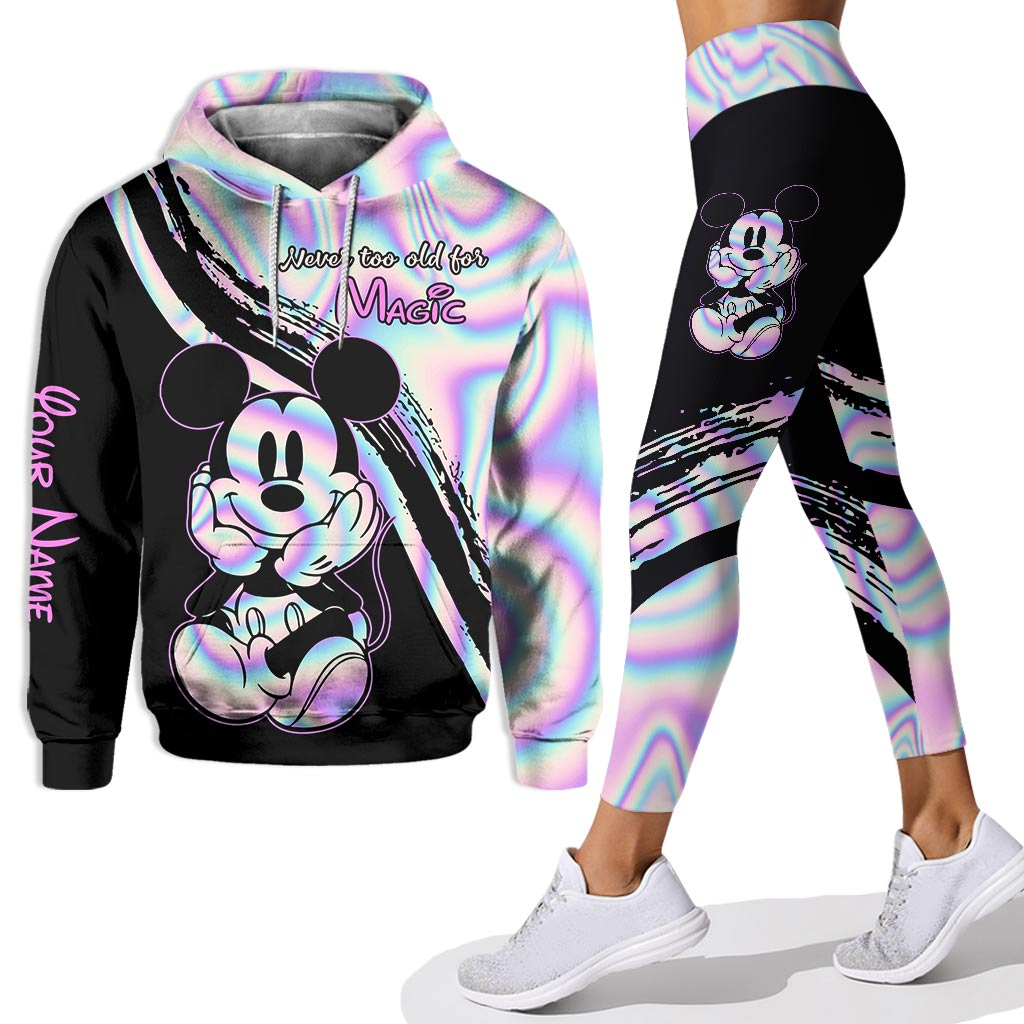 Personalized Mouse Hoodie and Leggings Custom Name Gift for Her Hoodie & Leggings GradoCreations