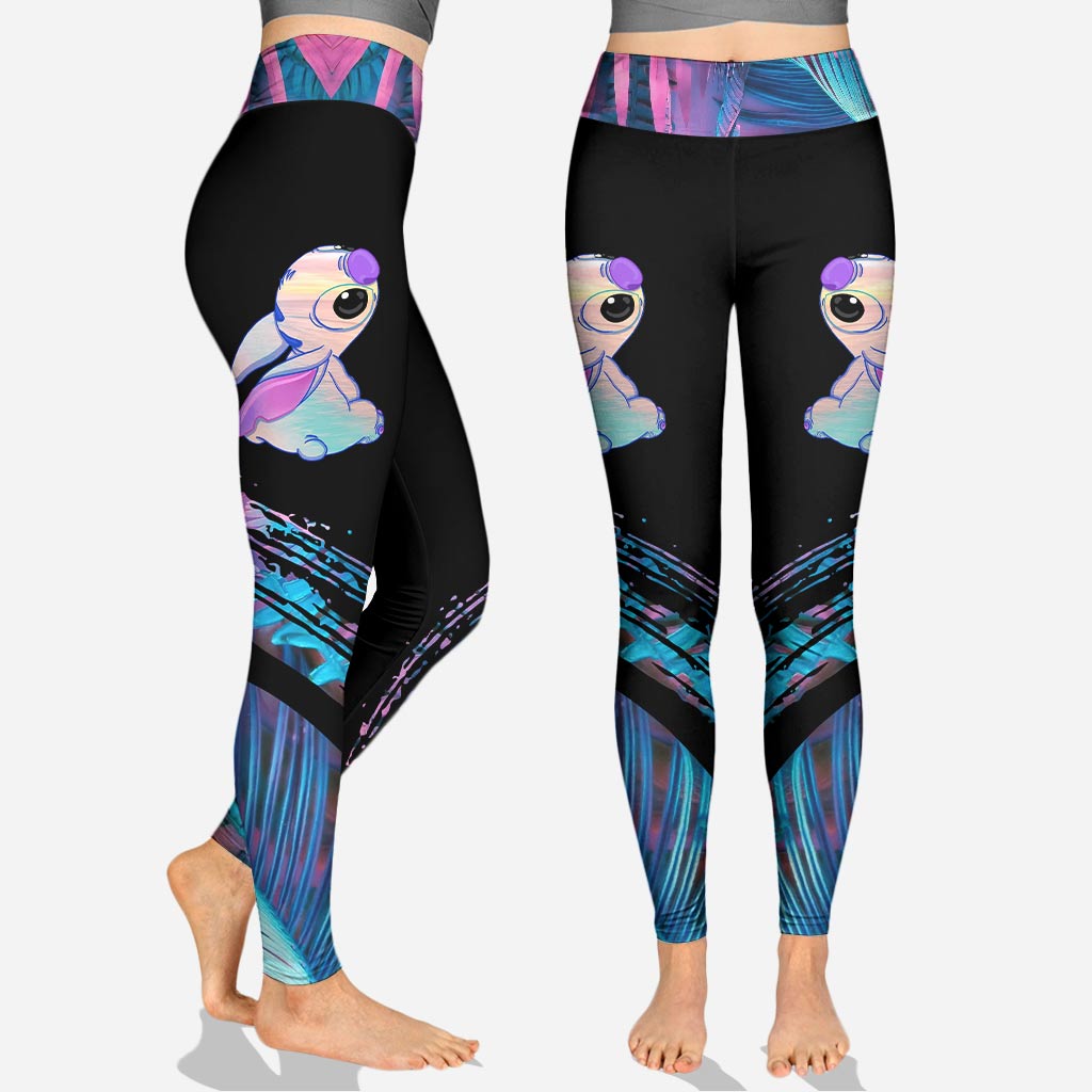 Personalized Ohana Means Family Hoodie & Leggings Set Gift Hoodie & Leggings GradoCreations