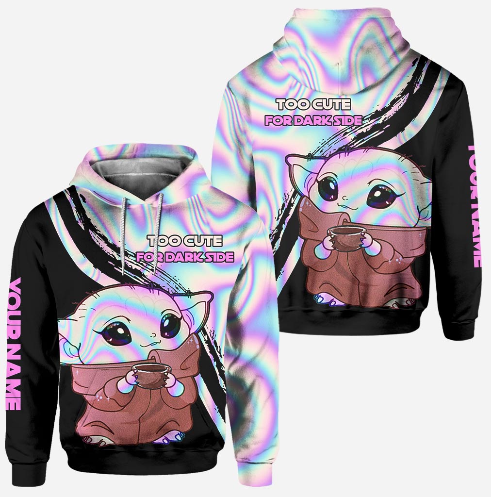Personalized Hoodie & Leggings Set Cute Baby Yoda Gift Idea Hoodie & Leggings GradoCreations