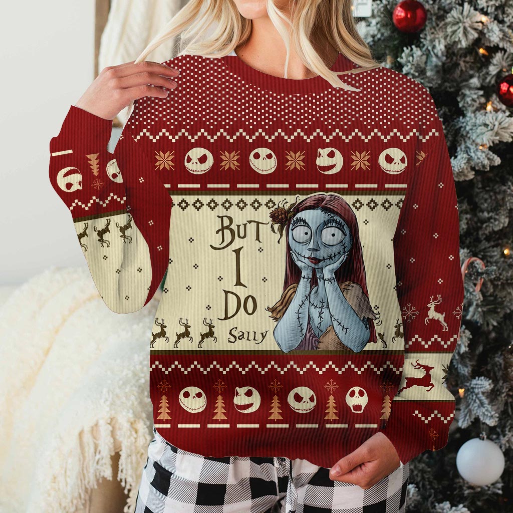 Personalized Nightmare Before Christmas Sweater for Couples Sweater GradoCreations