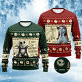 Personalized Nightmare Before Christmas Sweater for Couples Sweater GradoCreations