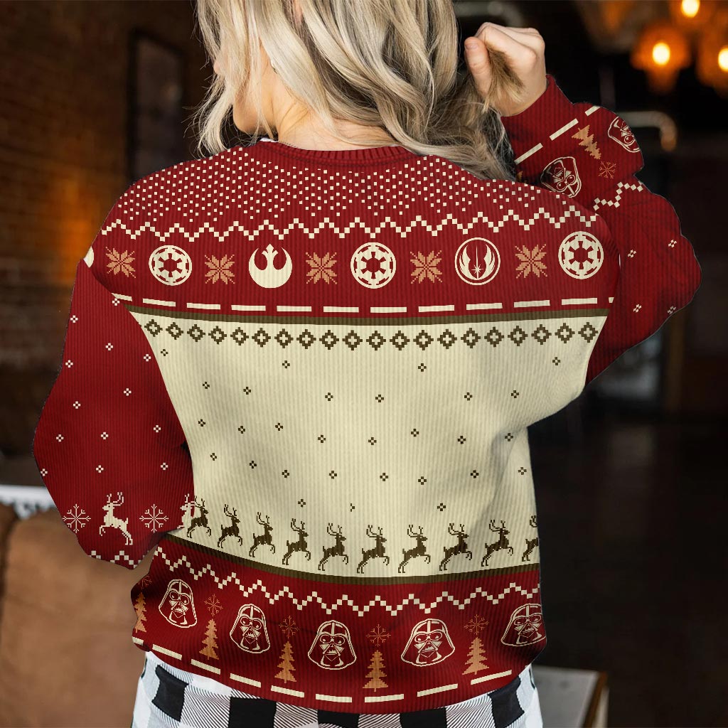Personalized Christmas Sweater Custom Names Gift for Couples Sweater GradoCreations