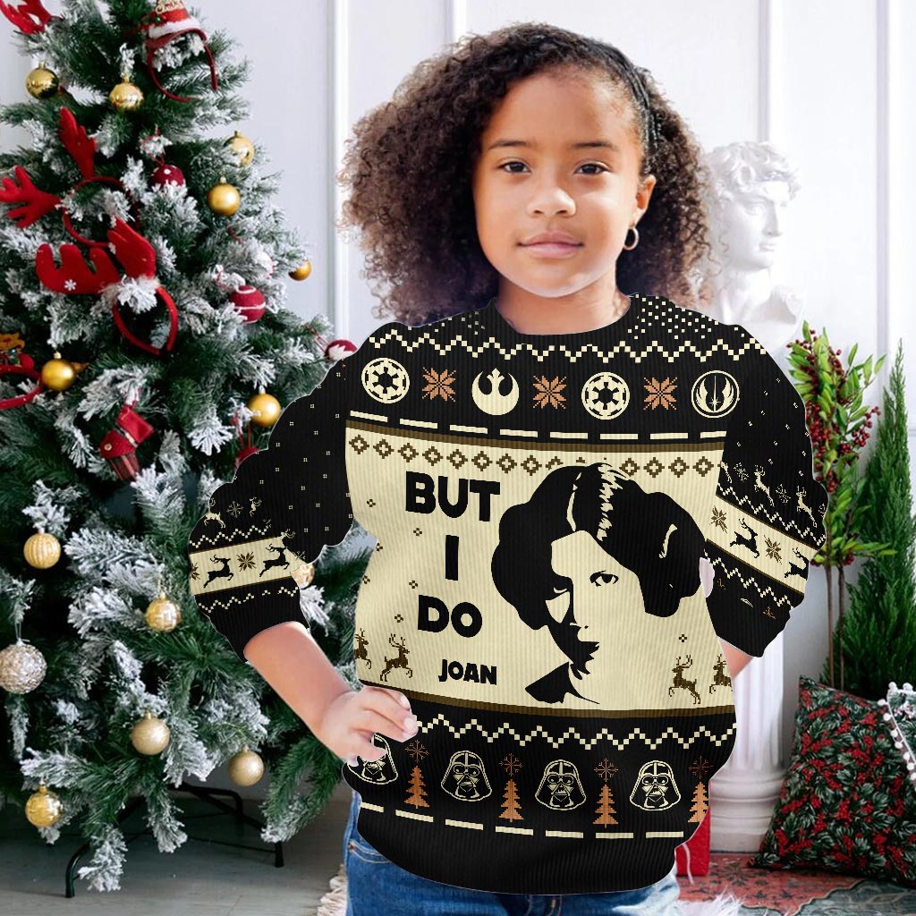 Personalized Christmas Sweater Custom Names Gift for Couples Sweater GradoCreations
