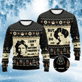 Personalized Christmas Sweater Custom Names Gift for Couples Sweater GradoCreations