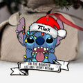 Personalized Christmas Ohana Ornament Custom Name Gift Ornament GradoCreations