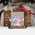 Personalized Christmas Ohana Ornament Custom Name Gift for Couples Ornament GradoCreations