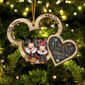 Personalized Christmas Mouse Ornament Custom Name Gift Ornament GradoCreations