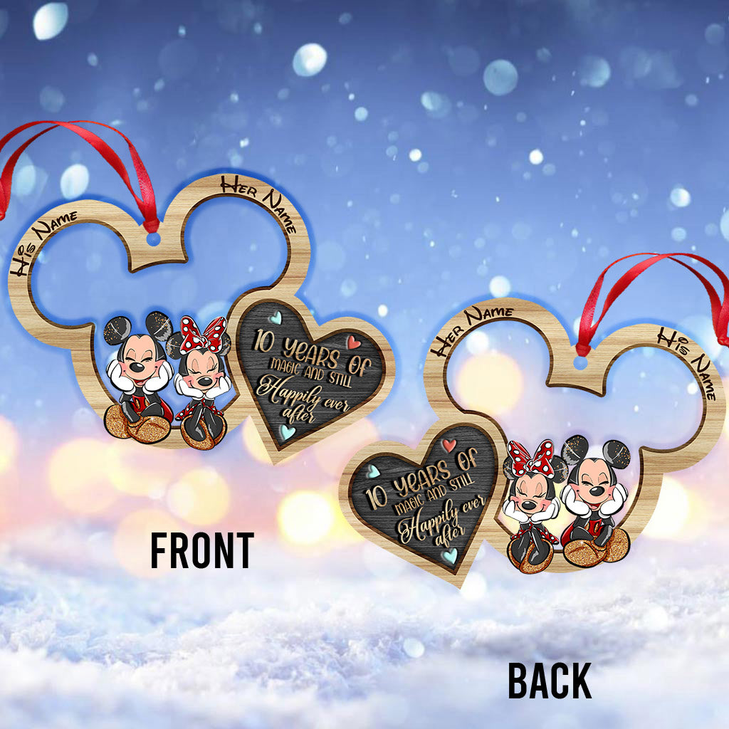 Personalized Christmas Mouse Ornament Custom Name Gift Ornament GradoCreations