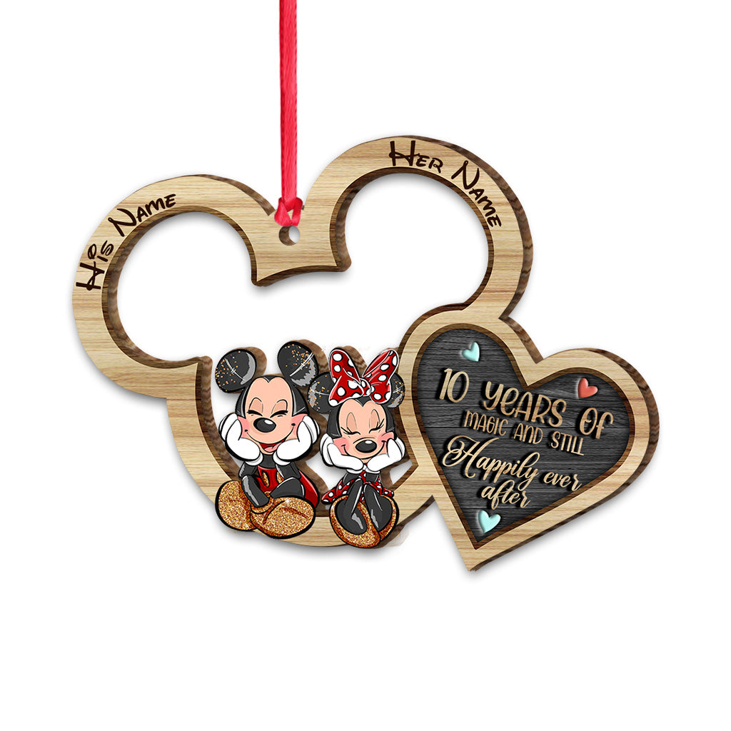 Personalized Christmas Mouse Ornament Custom Name Gift Ornament GradoCreations