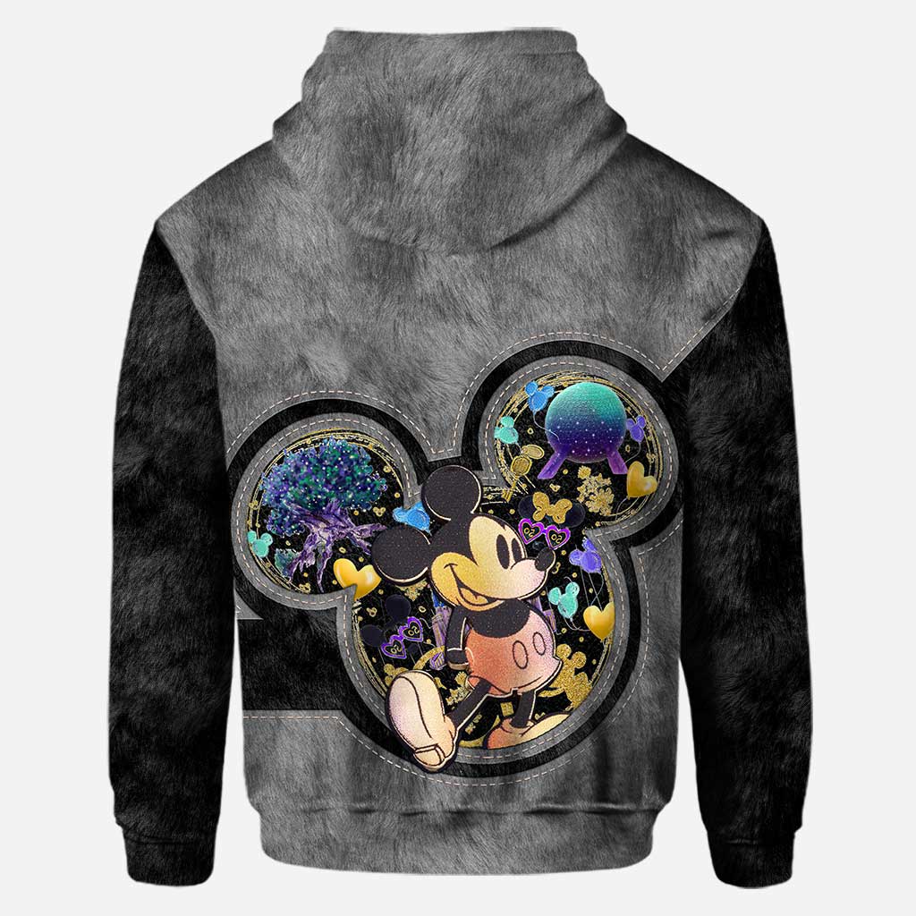 Personalized Mouse Hoodie and Leggings Custom Name Gift for Kids Hoodie & Leggings GradoCreations
