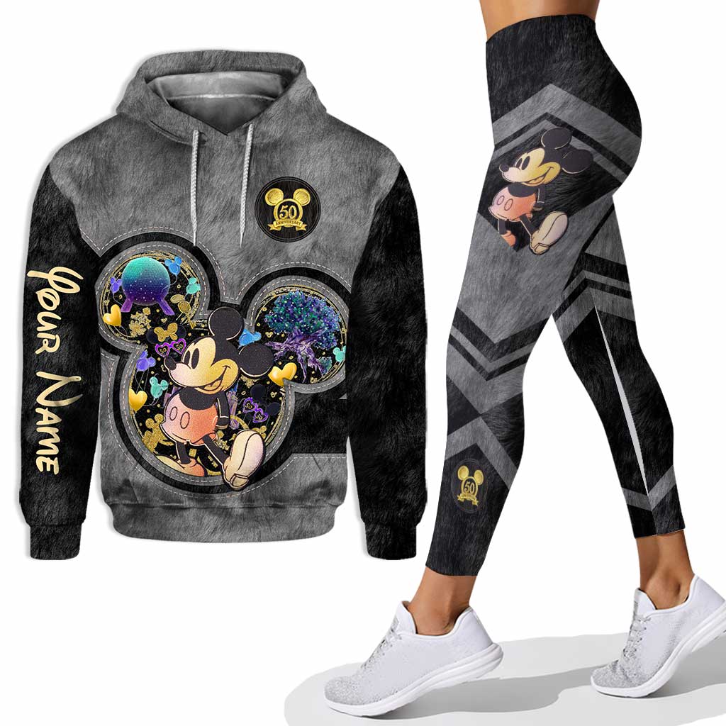 Personalized Mouse Hoodie and Leggings Custom Name Gift for Kids Hoodie & Leggings GradoCreations