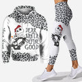 Personalized Christmas Hoodie and Leggings Set with Custom Name Hoodie & Leggings GradoCreations