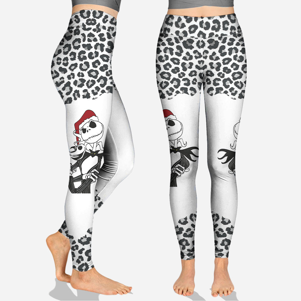 Personalized Christmas Hoodie and Leggings Set with Custom Name Hoodie & Leggings GradoCreations