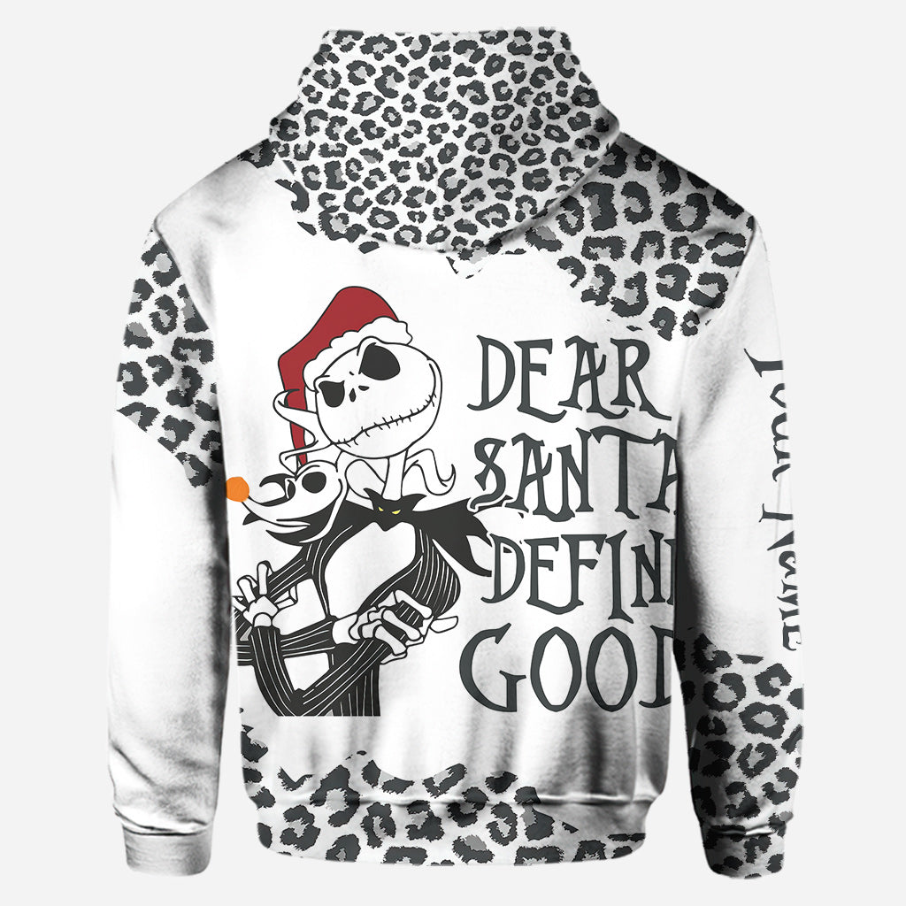 Personalized Christmas Hoodie and Leggings Set with Custom Name Hoodie & Leggings GradoCreations