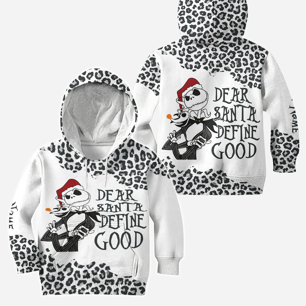 Personalized Christmas Hoodie and Leggings Set with Custom Name Hoodie & Leggings GradoCreations