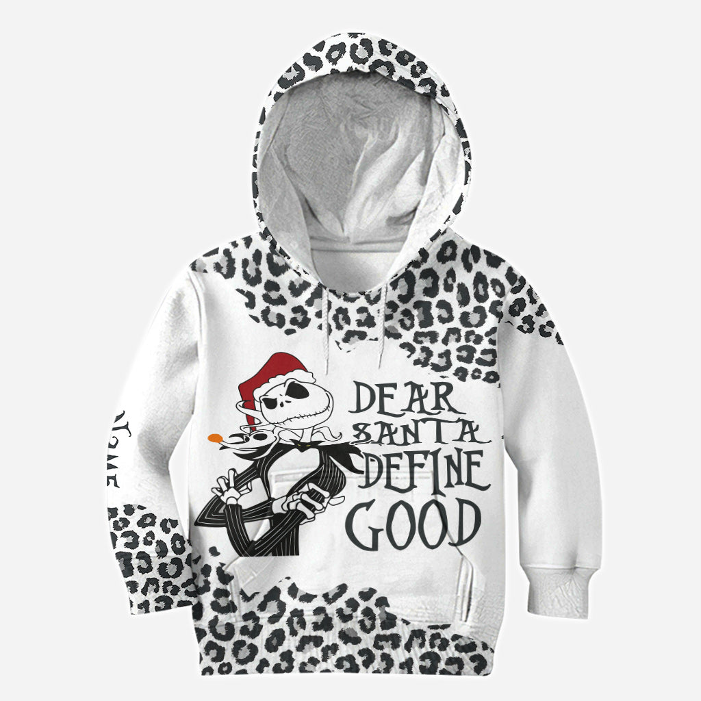 Personalized Christmas Hoodie and Leggings Set with Custom Name Hoodie & Leggings GradoCreations