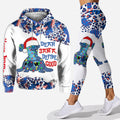Personalized Christmas Ohana Hoodie & Leggings Set Gift Hoodie & Leggings GradoCreations