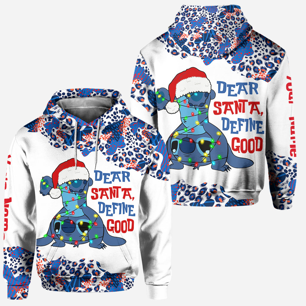 Personalized Christmas Ohana Hoodie & Leggings Set Gift Hoodie & Leggings GradoCreations