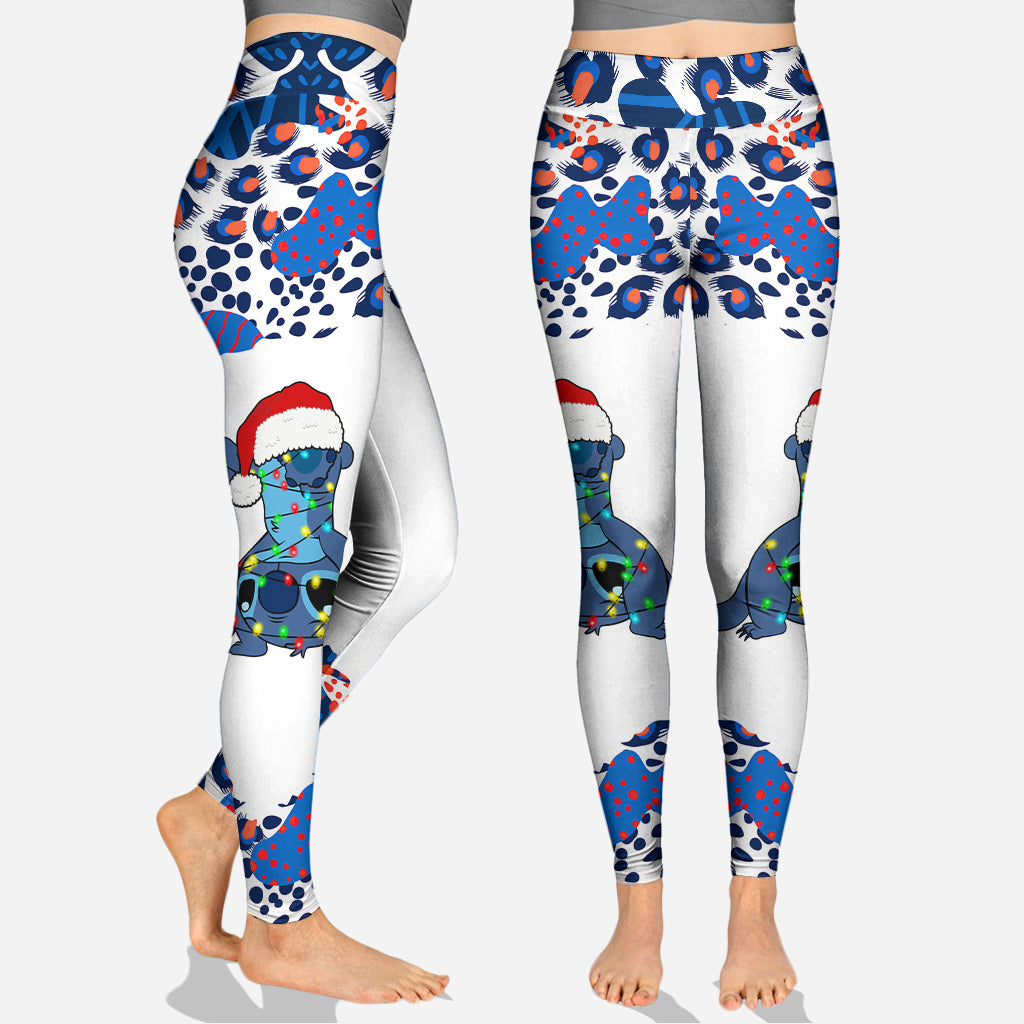 Personalized Christmas Ohana Hoodie & Leggings Set Gift Hoodie & Leggings GradoCreations