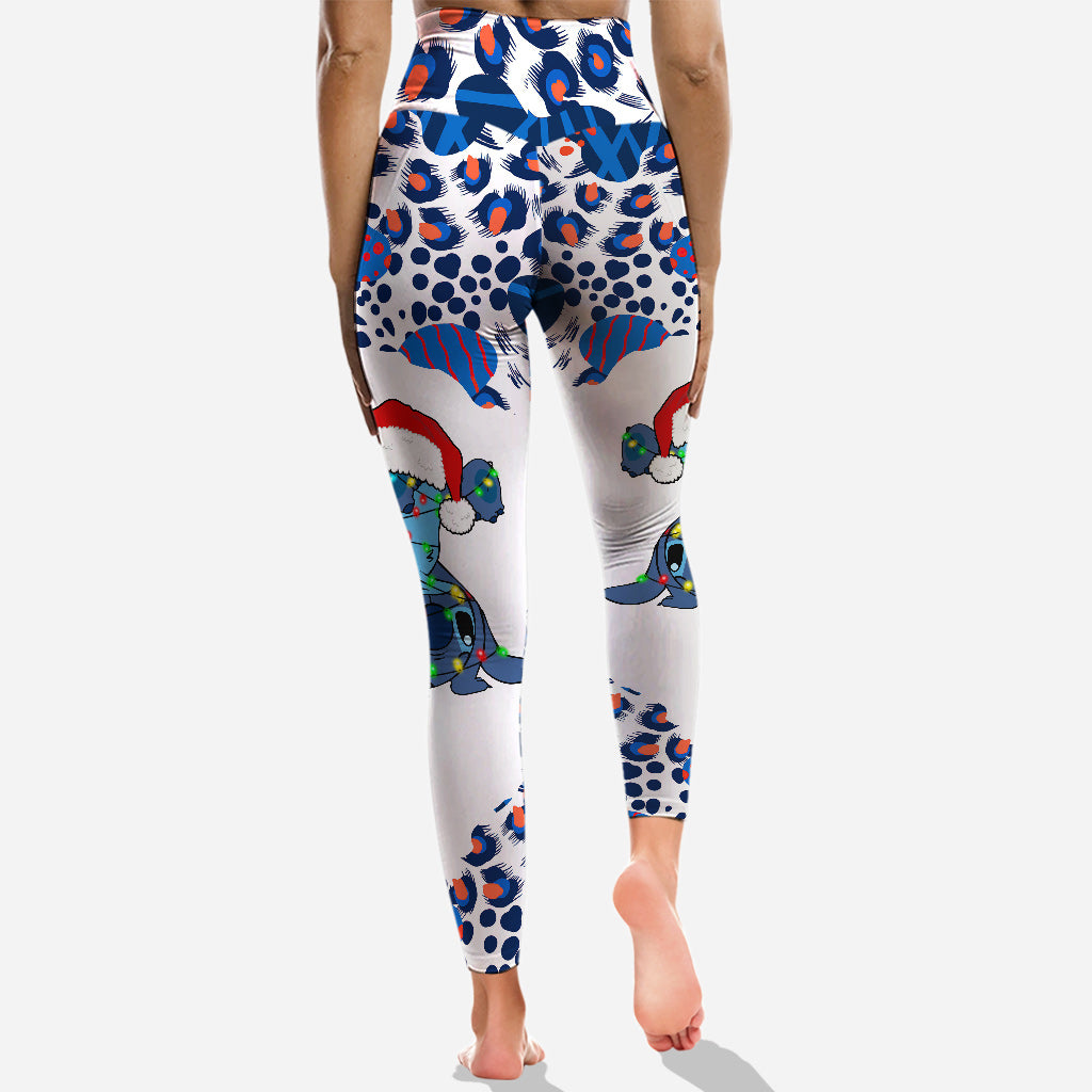 Personalized Christmas Ohana Hoodie & Leggings Set Gift Hoodie & Leggings GradoCreations