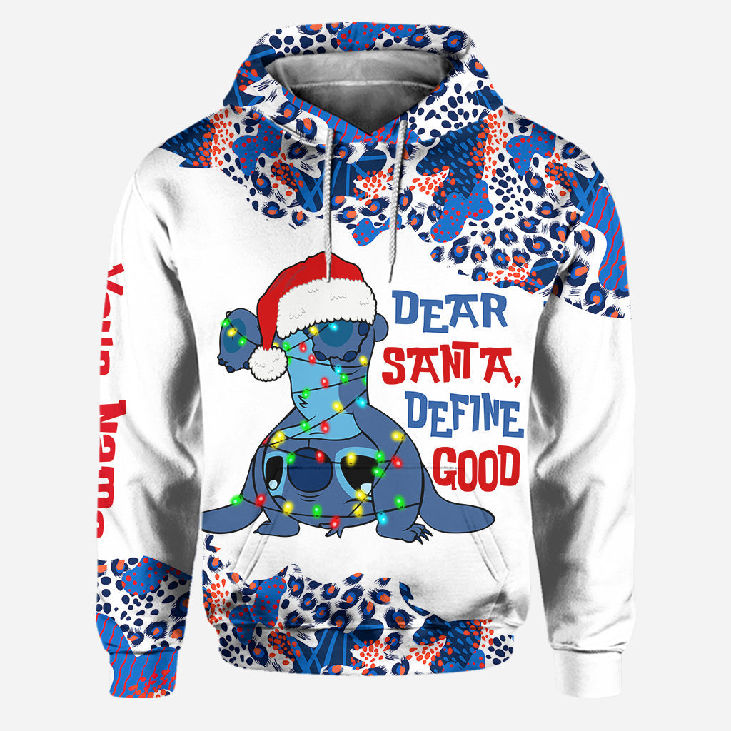 Personalized Christmas Ohana Hoodie & Leggings Set Gift Hoodie & Leggings GradoCreations