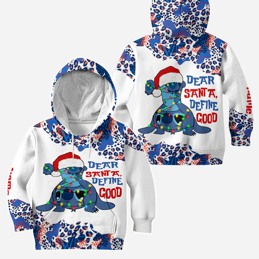 Personalized Christmas Ohana Hoodie & Leggings Set Gift Hoodie & Leggings GradoCreations