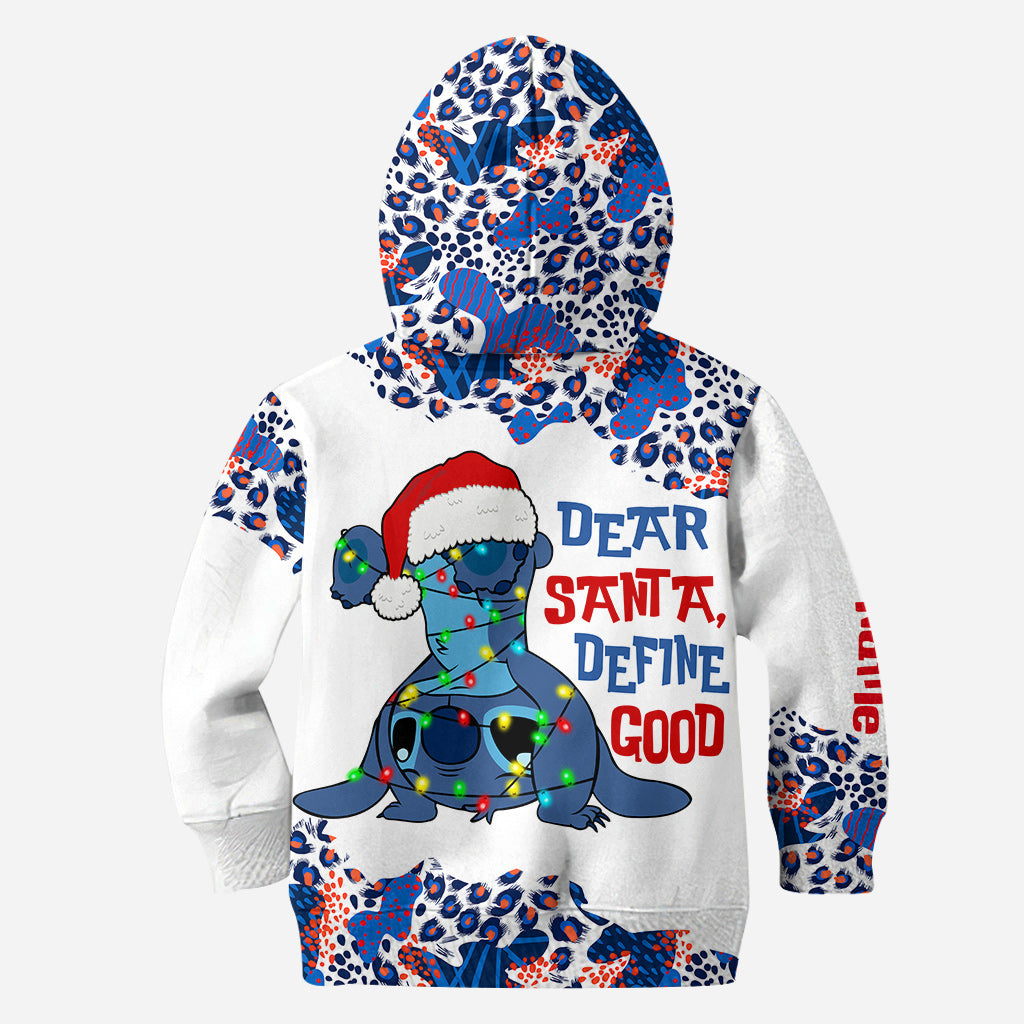 Personalized Christmas Ohana Hoodie & Leggings Set Gift Hoodie & Leggings GradoCreations